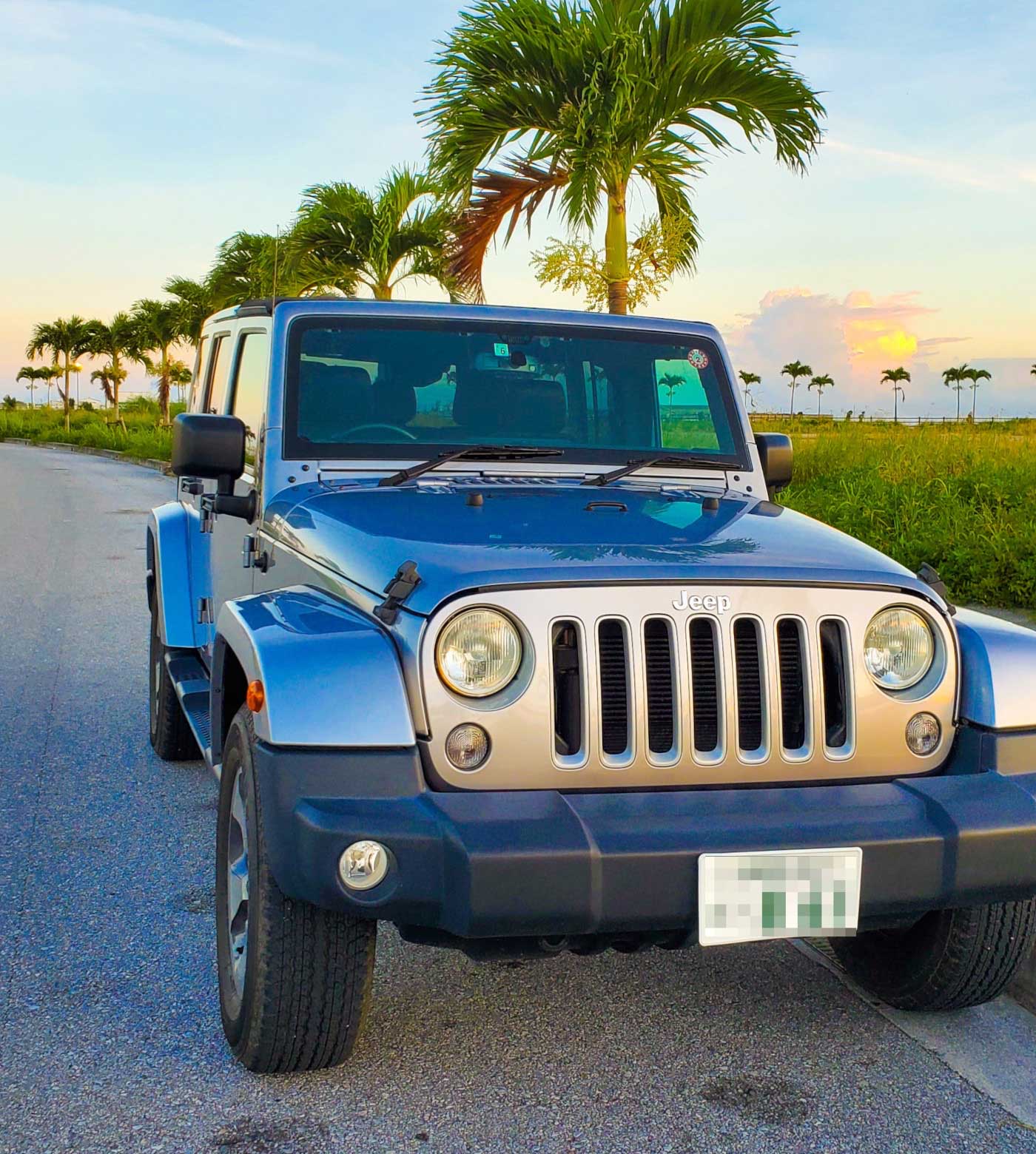 Jeep Wrangler Unlimited 公式 Factory Car Rental ファクトリーカーレンタル 沖縄 那覇空港 外車レンタカー